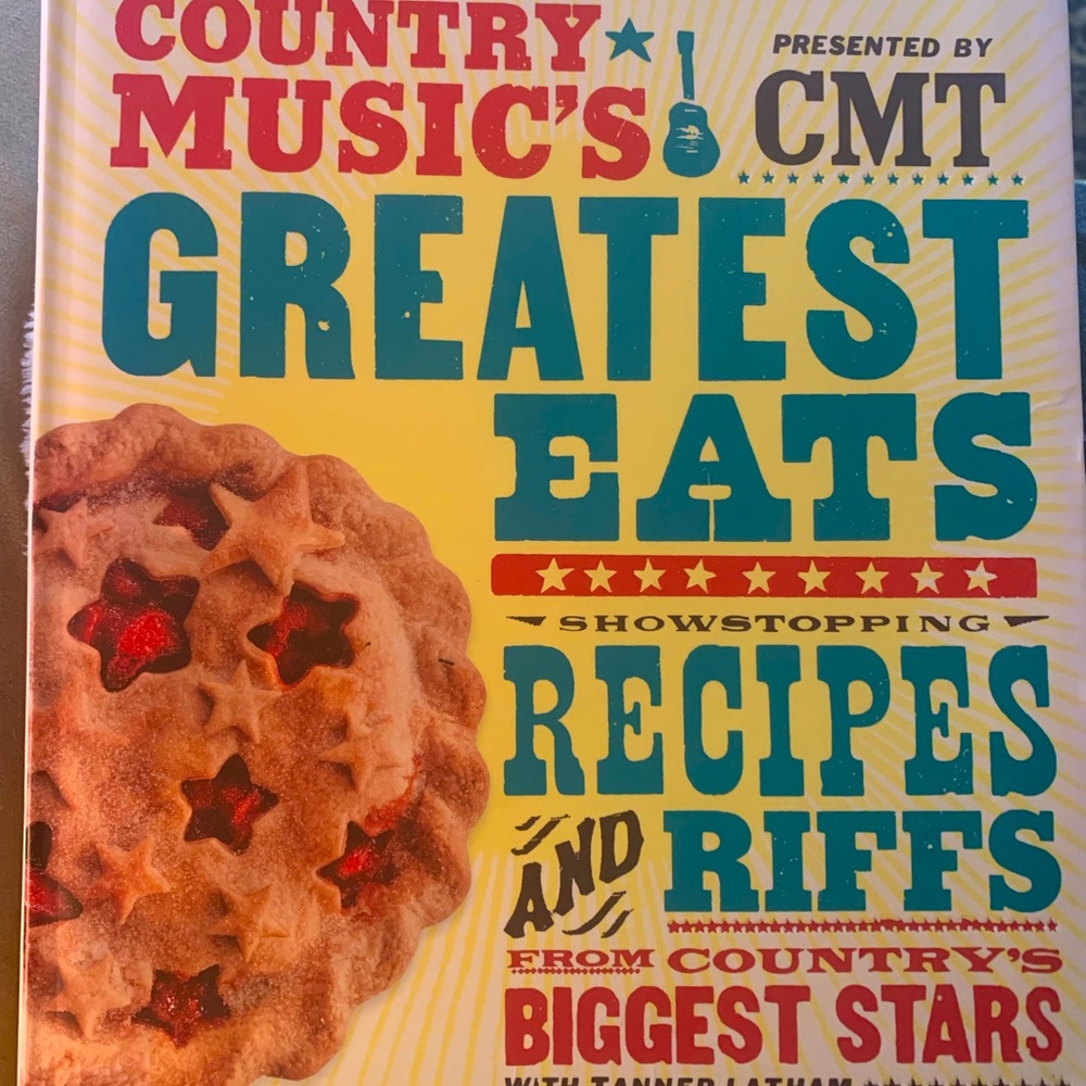 Southern living CMT recipe book. Recipes from country stars.